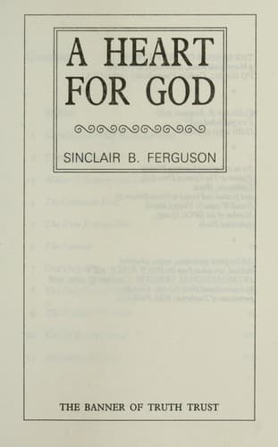 Cover of A heart for God